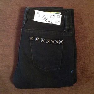 Blank Denim black skinny jeans