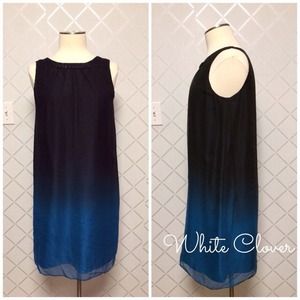 Silk ombré style dress
