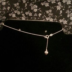 ●●●♡ON HOLD UNTIL 5/21♡●●●Silver anklet