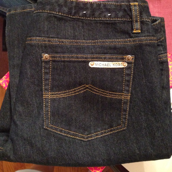 Like new michael kors straight leg jeans