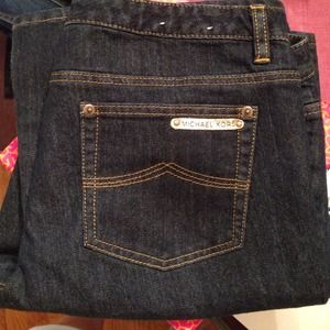 Like new michael kors straight leg jeans