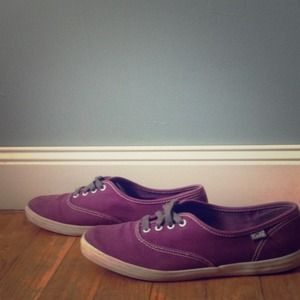 Dark purple Keds
