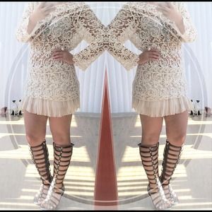 Bundel💬❤️❤️Boho lace top➕skirt ❤️❤️