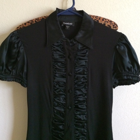 Black BEBE blouse