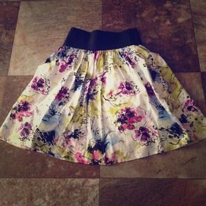 Floral skirt