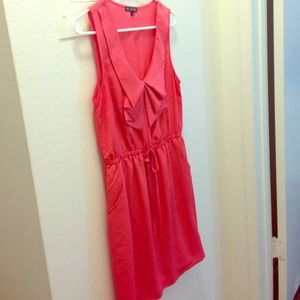 Sold!!!!! Coral sleeveless Summer Dress