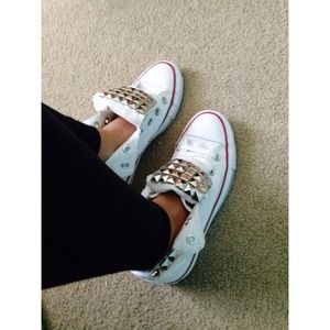 Studded converse