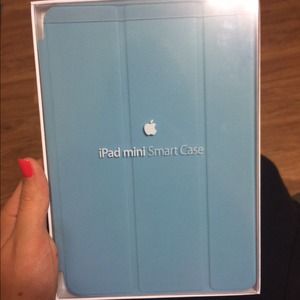Light Blue IPad Mini Smart Case.🎀