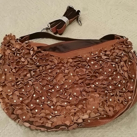 REDUCED !!!! GORGEOUS leather studded bag