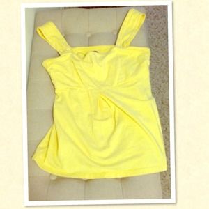 Ann Taylor Yellow Tank Top