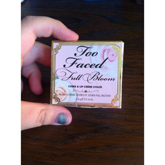 SOLD - Too Faced Full Bloom Lip and Cheek Color