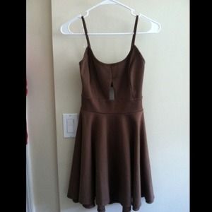 Cut out skater/circle dress