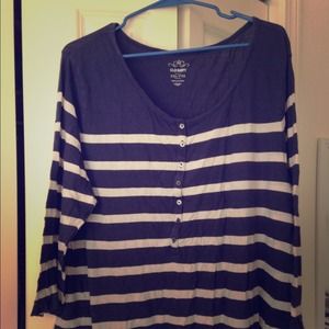 3/4 length sleeve sailor tee