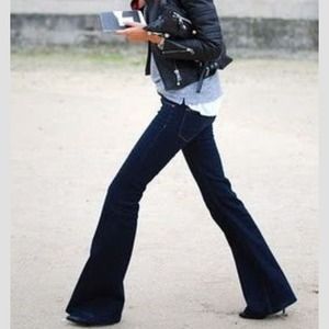 Wide leg jeans