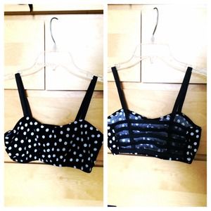 Cage back bralette!!