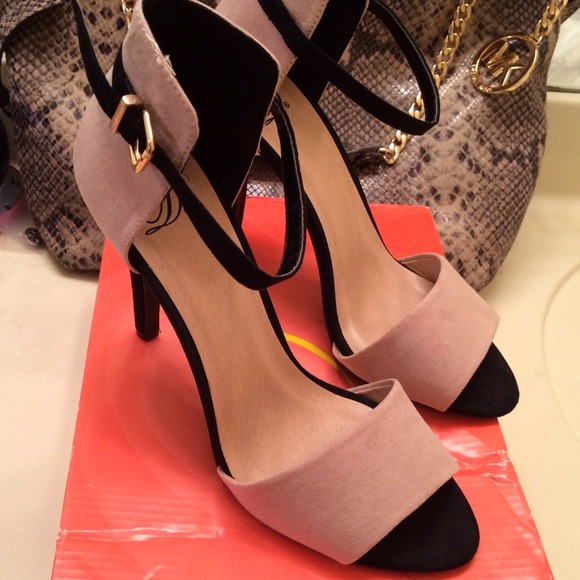 Beautiful two tone high heels