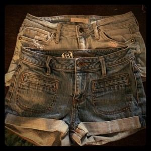 2 denim shorts from Pacsun