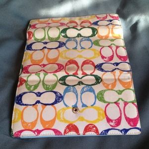 Authentic Coach Scribble Wallet