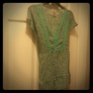 Flower print float summer shirt