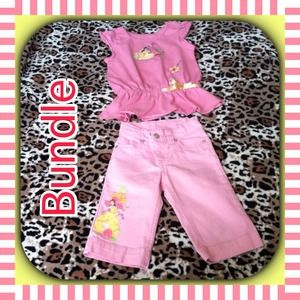❌SOLD❌ Cute Princess Belle Outfit size 5