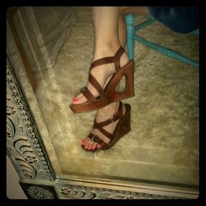 Madden Girl Wooden Wedge Heels