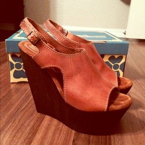 Sbicca sandal wedges size 7