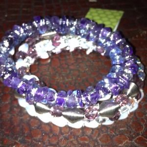 Great wrap bracelet eight rows of yummy!!!