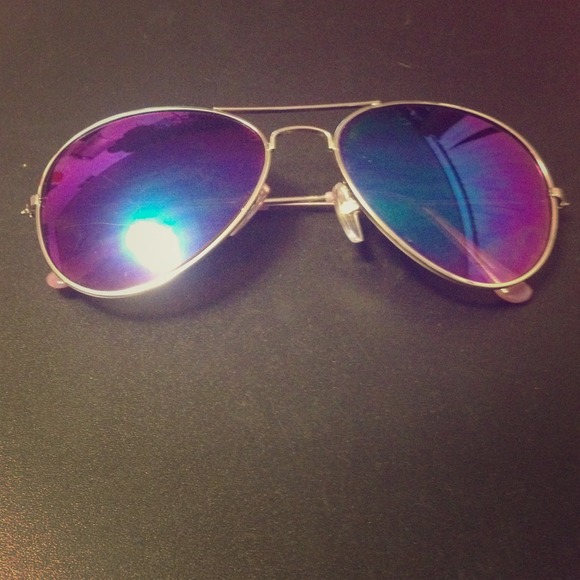 Aviators purple and blue shades