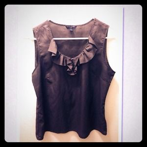 Banana Republic Brown Sleeveless Top