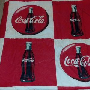 Coca Cola collectible comforter twin size