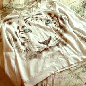 White Tiger Sweater
