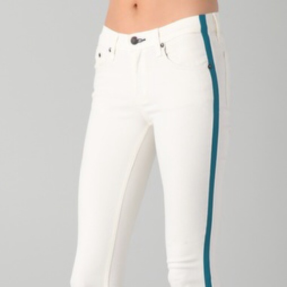 Rag and Bone skinny tuxedo jean