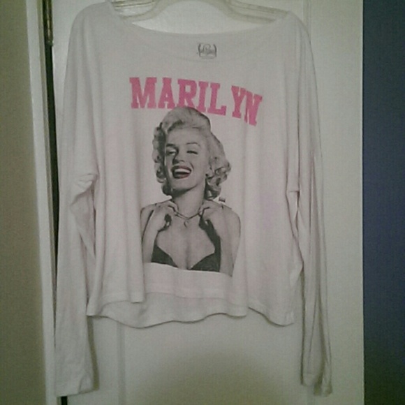 Marilyn Monroe Long sleeve tee