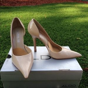 Beige Aldo heels