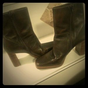 Candies 3 inch heel boots