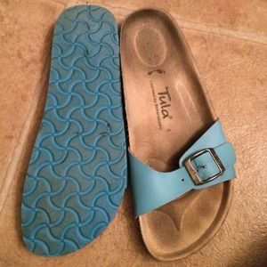 Turquoise Tula (Birkenstock) sandals