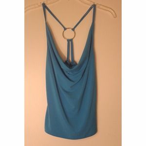 Cute blue summer top