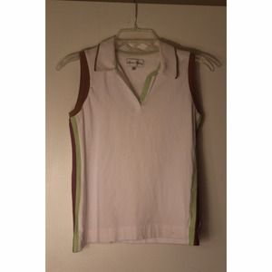 Multi colored tennis shirt