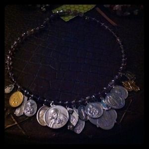 Amazing religious charms, saints and popes necklac