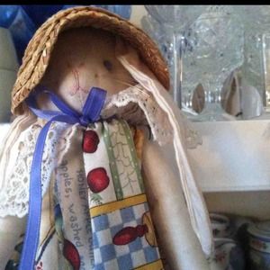 bunny plastic bag holder.