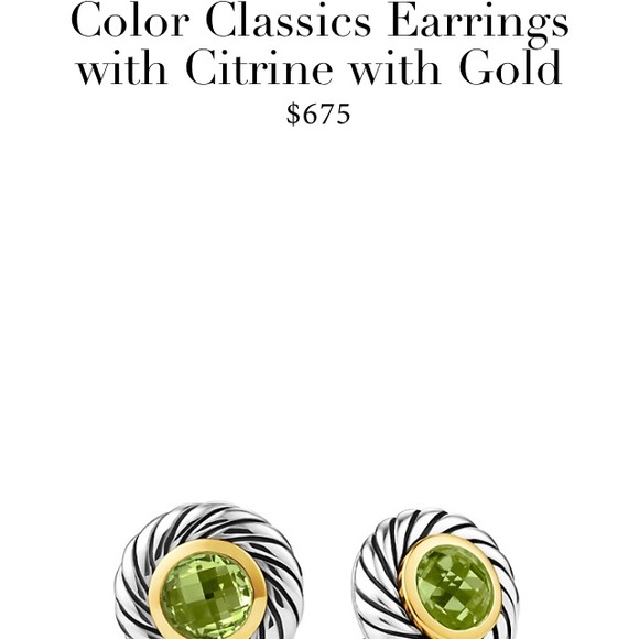 Authentic David Yurman Earrings - Picture 3 of 9