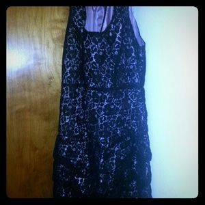 Little black lacy dress