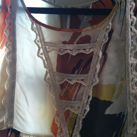 Anthropologie pure silk top - Picture 2 of 4