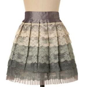 ModCloth Lovely Chantilly Grace Skirt (worn once)