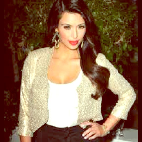 Kardashian Sequin Bolero