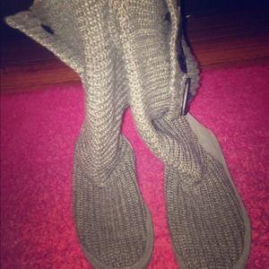 Bear paw sweater boots!