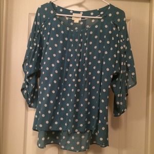 Antro flutter sleeve blouse