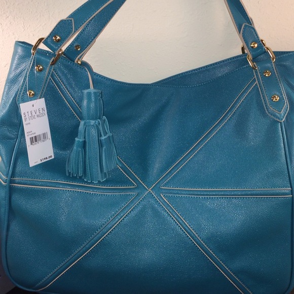 NWT Sreven by Steve Madden Leather Tote