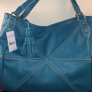 NWT Sreven by Steve Madden Leather Tote