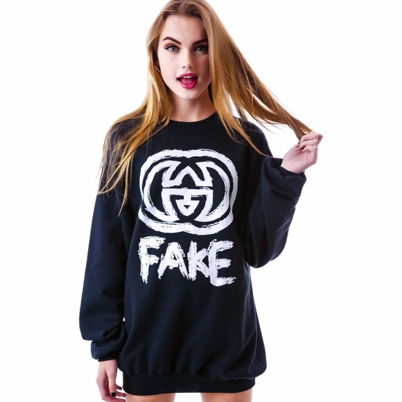 FAKE GG SWEATSHIRT